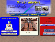 Tablet Screenshot of duncaninteriors.com